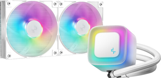 Deepcool LE240 V2 Væskekjøler for Prosessor 240mm Hvit Deepcool LE240 V2 Væskekjøler for Prosessor 240mm Hvit