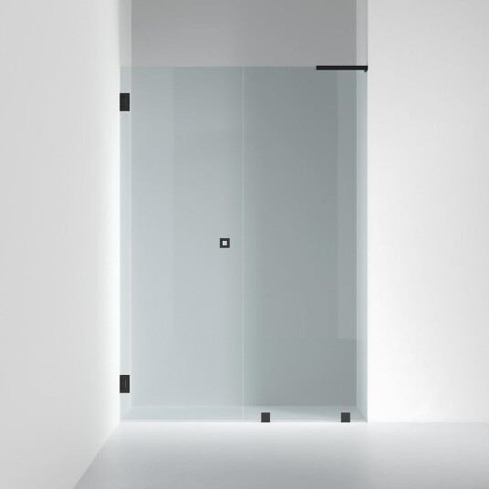 INR Iconic Nordic Rooms Dusjnisje ARC 4 Original Måltilpasset Svart Matt / Venstre Klart Glass