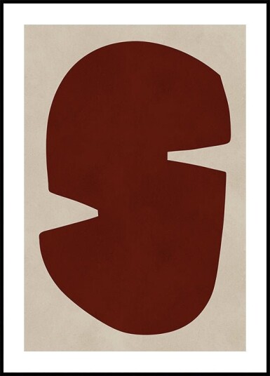 Modern organic art 8 Poster Plakat / 70x100cm