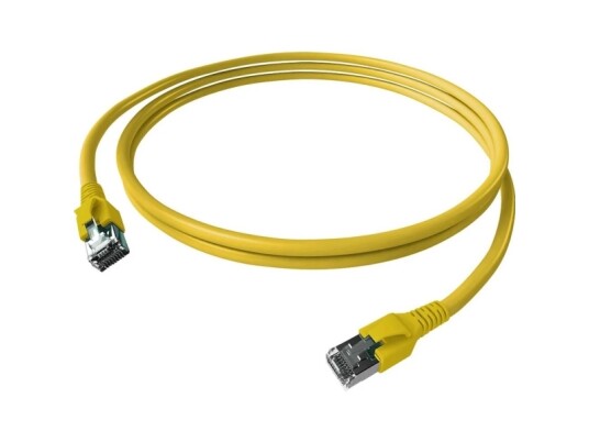Easylan Cp1kyby0020 2 M Cat6a S/Ftp S Stp Rj 45 Gul CP1KYBYBY0020