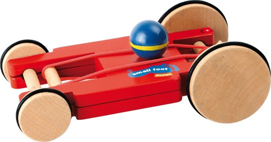 Small Foot Spin Racerbil Med 4 Hjul 3+ År
