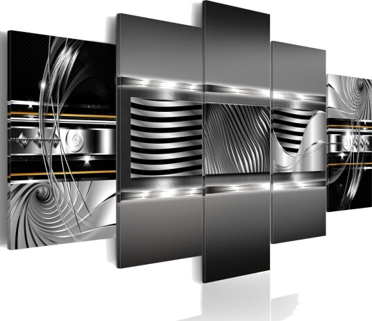 Bilde Rhythm Of Platinum 100x50 Artgeist sp. z o. o.