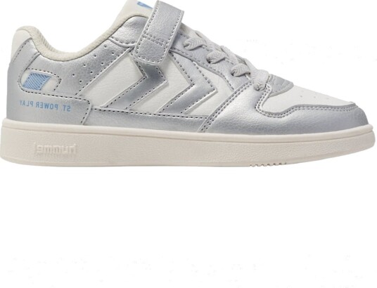 Hummel Sko ST Power Play Jr Hvit/Sølv Hummel 26 Sko