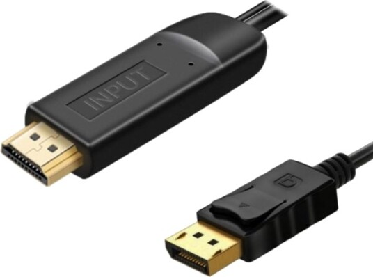 Kabel Premiumcord Displayport Hdmi 2M Czarny Kportad21