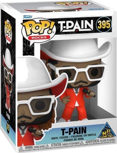 Northix Pop Figure T-Pain samleobjekt vinylleketøy 3.75 tommer høy