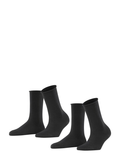 Esprit Socks Basic Pure So 2P - Black - 35-38 Esprit Socks Basic Pure So 2P - Black - 35-38