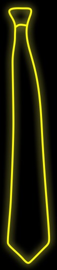Catsson Int Group LTD El Wire LED Slips - Gul