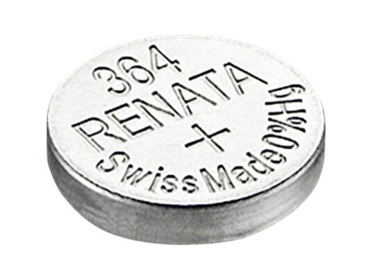 Renata Knapcellebatteri 364 1.55 V 1 Stk 19 Mah Sølvoxid
