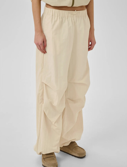 My Essential Wardrobe Mwquinn Track Pant Cream 40