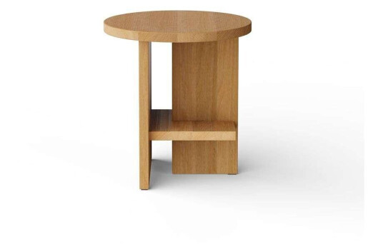 NINE - Tee Side Table Round Natural NINE