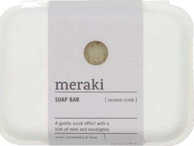 Meraki Soap Bar Sesame Scrub 100g Meraki Soap Bar Sesame Scrub 100g