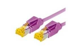 Tecline 5M Cat6a S/Ftp 5 M Cat6a S/Ftp (S-Stp) Rj-45 Rj-45 Fiolett