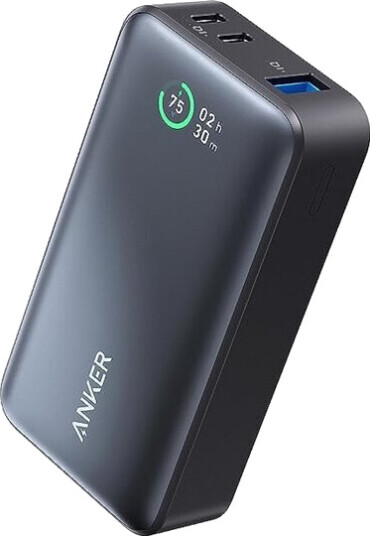 Anker Powercore 533 - Strømbank - 10000 Mah - 30 Watt - 3 A (24 Pin Usb-C) - Svart Anker Powercore 533 - Strømbank - 10000 Mah - 30 Watt - 3 A (24 Pin Usb-C) - Svart