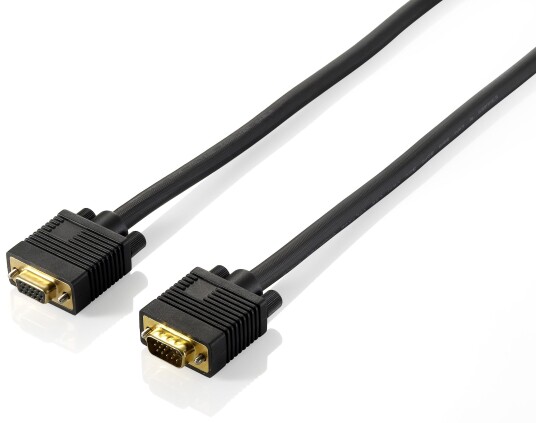 EQUIP Kabel Monitor VGA (High Quality) verl 01.80m HDB15 ST/BU equ