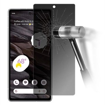 Google Pixel 7a Beskyttelsesglass 9H, 0.3mm Privatliv