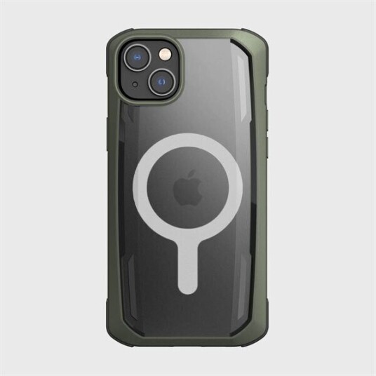 Raptic X-Doria Secure Case Etui Iphone 14 Plus Z Magsafe Pancerny Pokrowiec Zielony