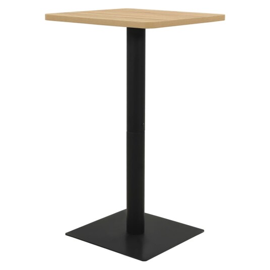 Bistrobord eikefarge 70x70x107 cm 321928