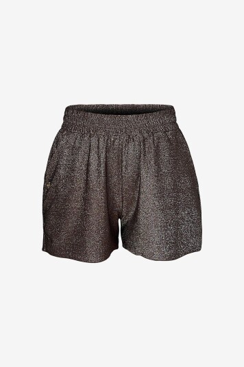 KAANDA Beach life   Badebukse Golden nougat lurex shorts   Brun