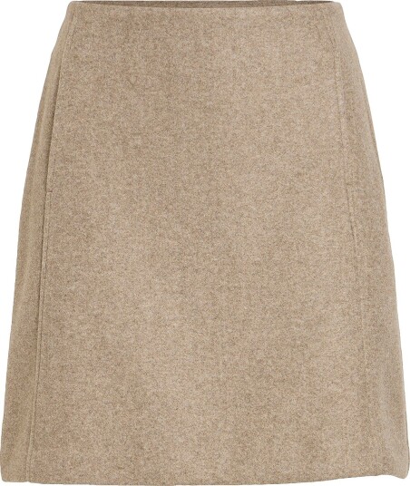 Vila   Skjørt Vizikka HW Short   Brun