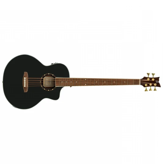 Ortega D8CE-5 5-strengad Akustisk bass Med mikrofon Cutaway Gloss Black Ortega D8CE-5 5-strengad Akustisk bass Med mikrofon Cutaway Gloss Black