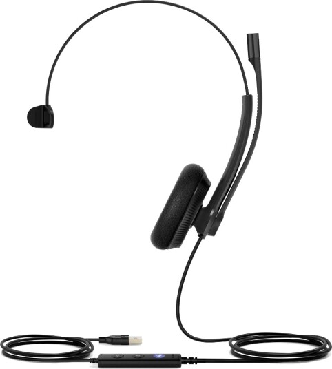 Yealink Uh34 Lite Mono Teams - Hodesett - On-Ear - Kablet - Usb - Svart