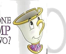 Disney's Skjønnheten og Udyret Kopp Chip Disney's Skjønnheten og Udyret Kopp Chip