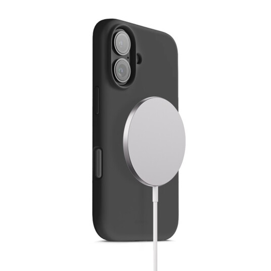 Crong Clear MagSafe Deksel for iPhone 17 Svart