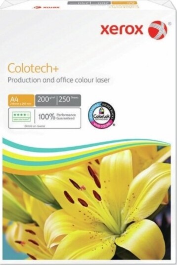 Kopipapir Xerox® Colotech+ Fsc 200G A4 Hvid 250 Ark Kopipapir Xerox® Colotech+ Fsc 200G A4 Hvid 250 Ark