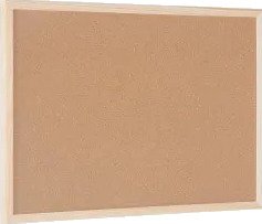 Bi-Office Mc030012010, Fast Korktavle, Furu, Kork, Tre, 400 X 600 Mm, 400 Mm, 600 Mm