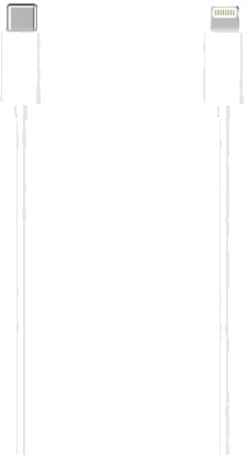 Hama 00200645, 1,5 M, Lightning, Usb C, Hankjønn, Hankjønn, Hvit