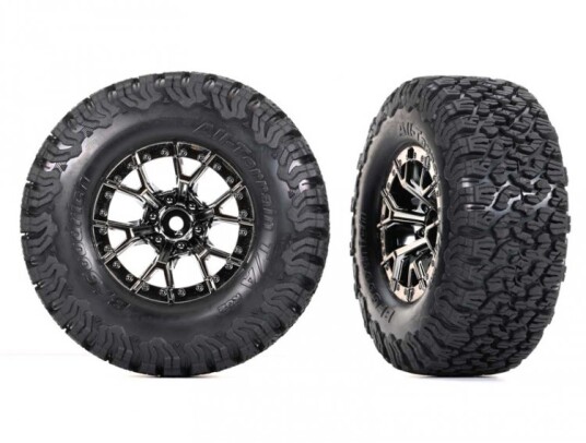 Traxxas 10187-BLKCR Tires & Wheels BFGoodrich All-Terrain T/A Traxxas 10187-BLKCR Tires & Wheels BFGoodrich All-Terrain T/A
