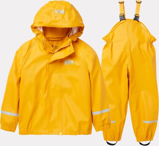 Helly Hansen Barn Bergen 2.0 Pu Regnsett Gul 86