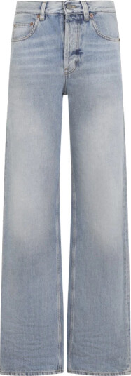 Saint Laurent Dame Jeans Blå W28,