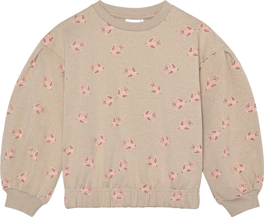 Minymo Sweatshirt Ls Aop Beige 98