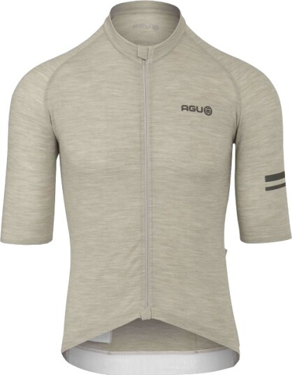 AGU Merino Performance kortermet sykkeltrøye sustained grey herre