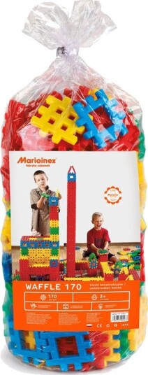 Marioinex Waffle Byggeklosser 170 Deler 2+ År