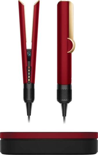 Dyson Airstrait™ Red Velvet och Gold Dyson Airstrait™ Red Velvet och Gold