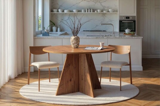 Zalen Spisebord 120 cm - Beige