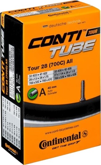 Continental Tour 28 All, Bilventil, 32/47mm-622/635mm Slange