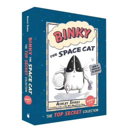 Binky The Space Cat: The Top Secret Collection Av Ashley Spires