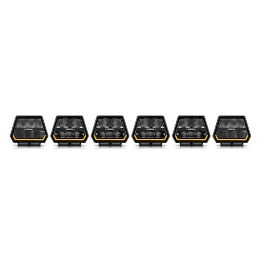 Ekstralyspakke PURELUX Panther 5 932 1246 mm 932 mm 6 ekstralys 4 x Panther 5 & 2 x Alpha 90