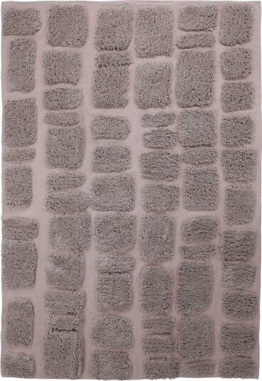 Ryetepper Otranto Natural Cotton Shaggy taupe Størrelse: 80 x 250 cm