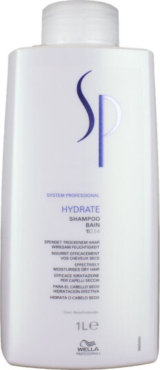 Wella SP Hydrate Fuktighetsgivende Sjampo 1000 ml med Arganolje