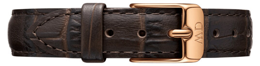 Daniel Wellington DW Strap Leather York 12mm Rose Gold