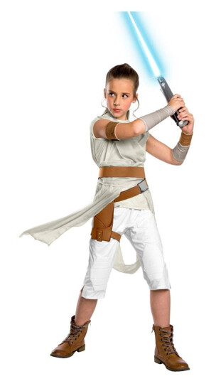 Star Wars Rey Deluxe Barn Karnevalskostyme Star Wars Rey Deluxe Barn Karnevalskostyme