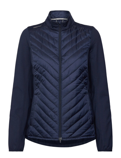 PUMA Golf W Frost Quilted Jacket - Navy - XS