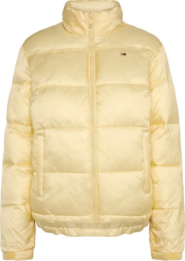 Tommy Jeans Tjw Pckbl Hood Ess Puffer Ext Yellow S