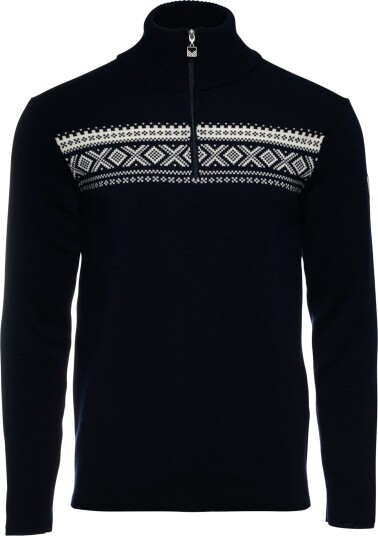 Dale of Norway Men"s Dalestølen Merino Wool Sweater Navy Offwhite S Dale of Norway Men"s Dalestølen Merino Wool Sweater Navy Offwhite S