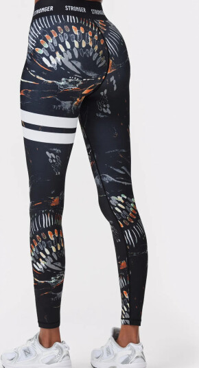 STRONGER Voodoo Leggings   Black   L