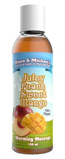 Juicy Peach Sweet Mango Warming Massage 150ml Juicy Peach Sweet Mango Warming Massage 150ml